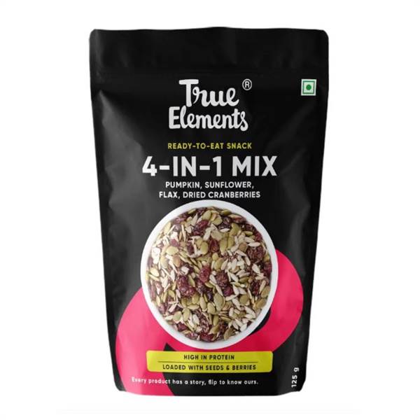 True Elements Roasted 4 in 1 Trail Mix Seeds